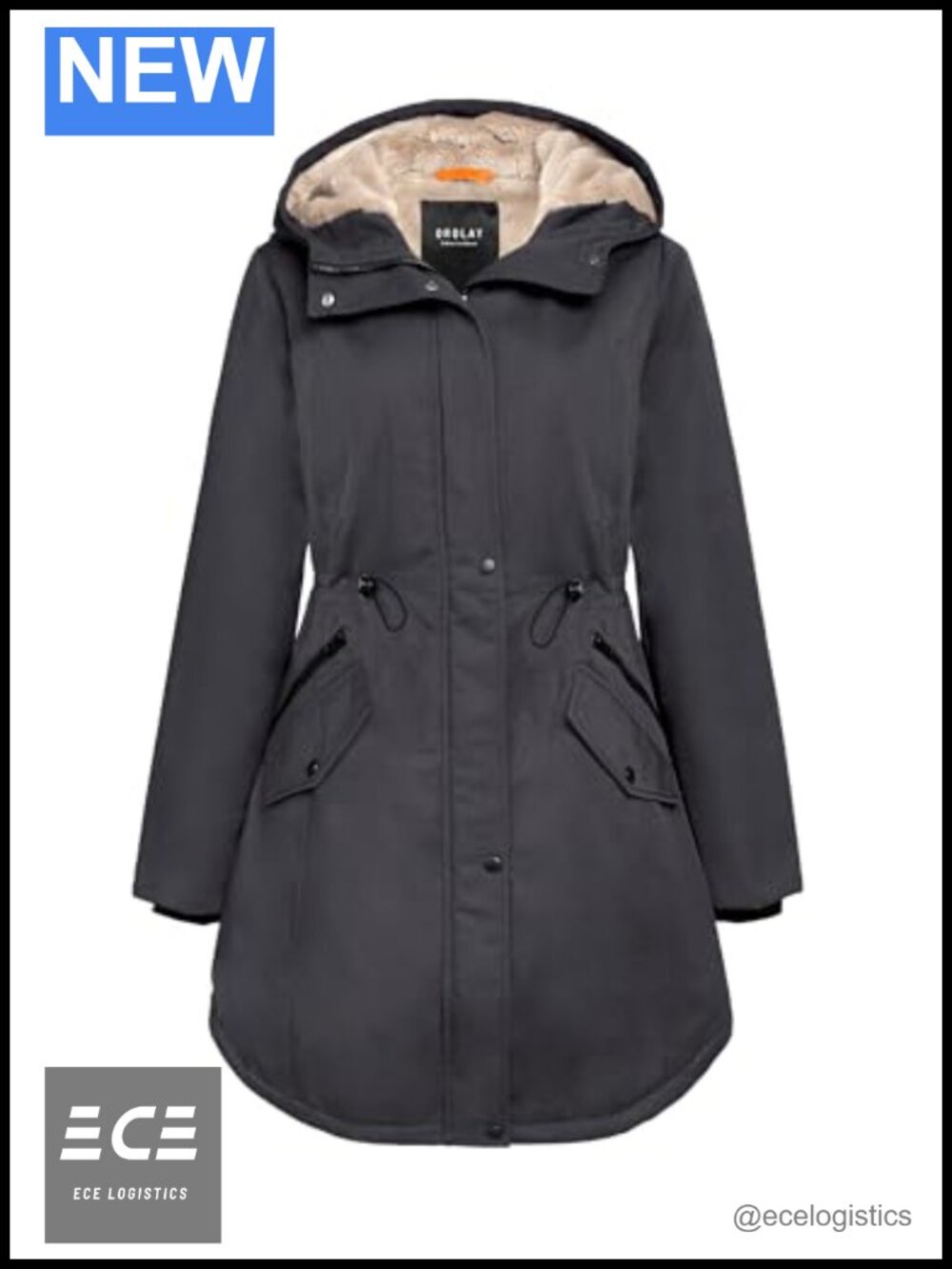 Women's Thicken Fleece Lined Parka Winter Coat Hooded Jacket